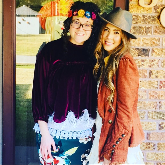 Anthropologie free people flare sleeve jacket xs - Picture 2 of 8